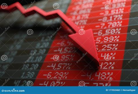 Stock Market Crash And Panic Financial Losses Economic Recession