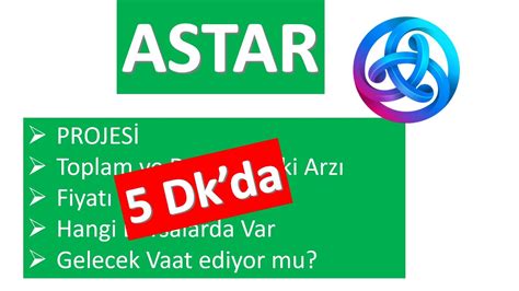 Dk Da Astr Co N Projes Ne Gelecek Vaat Ed Yor Mu Youtube