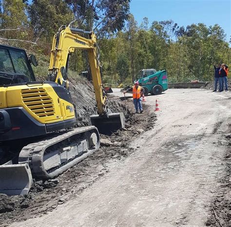 Frana Sulla Sp Metrocity Al Lavoro Per Il Bypass Per Il Ripristino