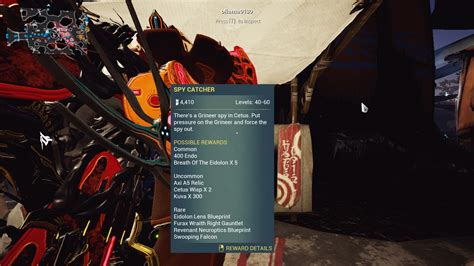 Bug in contracts Cetus - UI - Warframe Forums