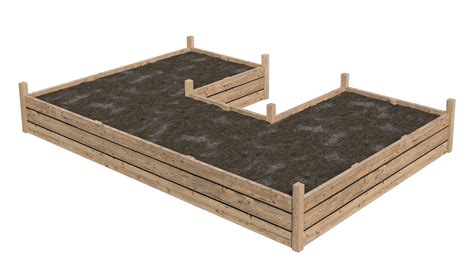 U Shaped Raised Garden Bed Plans Craftcamp™