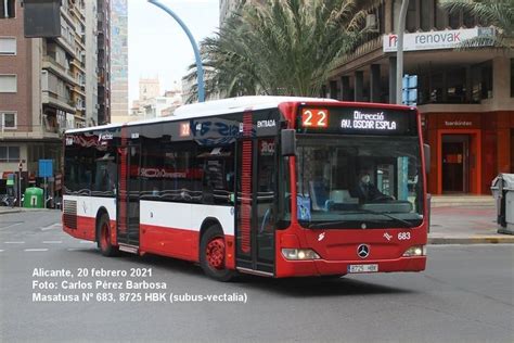 Masatusa Subus Vectalia Mercedes O Citaro Facelift Alicante