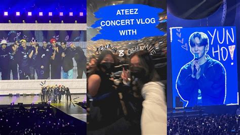 Ateez Concert Vlog Clips The Fellowship Break The Wall At Oakland