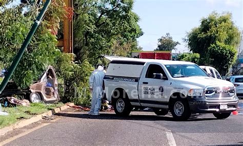 Accidente En Libramiento De Morelia Deja Un Muerto Y Un Herido