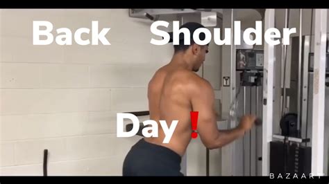 Crazy Shoulder Back Workout Routine Youtube