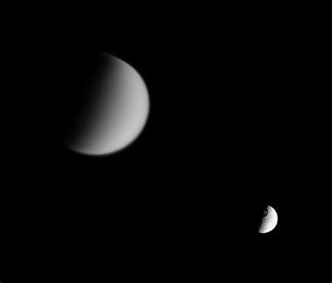 Tethys And Titan Universe Today