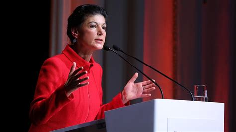 Wagenknecht will keine Koalitionen mit AfD und Grünen regionalHeute de