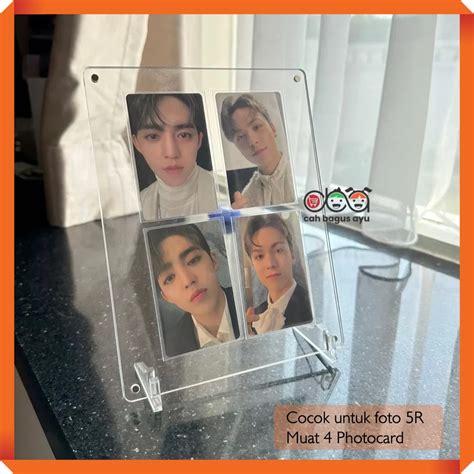 Jual Frame Pc R Acrylic Magnet Photocard Bingkai Foto Akrilik Mpc Kpop