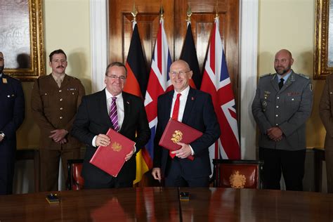 UK And Germany Sign Landmark Defence Agreement The Independent