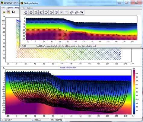 Zondst2d 2d Seismic Data Interpretation Software Geodevice