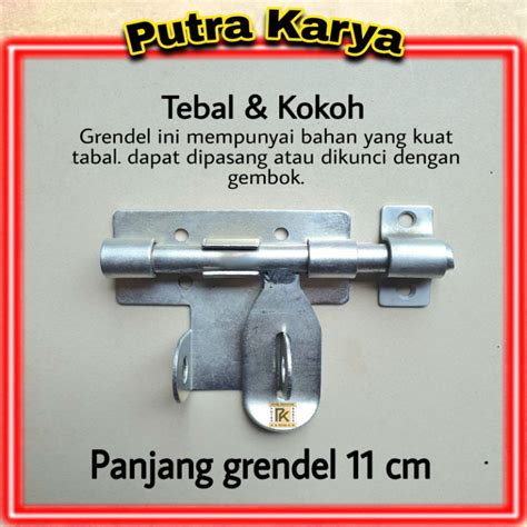 Jual Grendel Kecil Pintu Pagar Besi Grendel Kecil Pintu Kayu Grendel