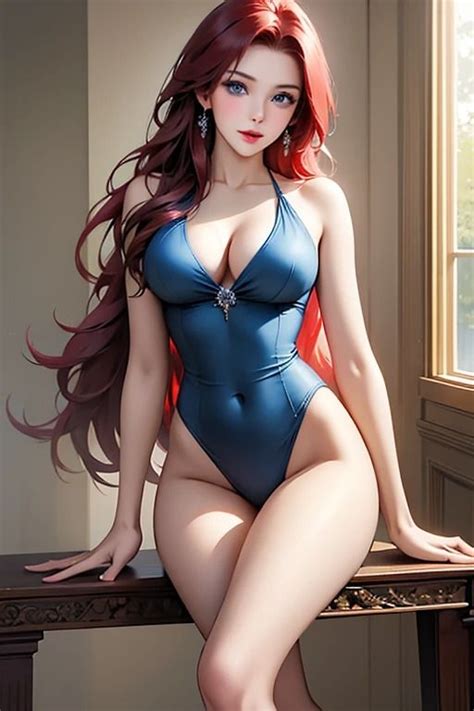 Ai Ai Beauty Naked Sexy Women Posters Animecreator Of Ai