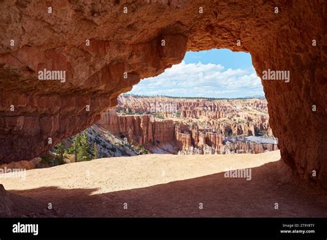 Hiking The Peekaboo Loop Trail In Bryce Canyon National Park Stock
