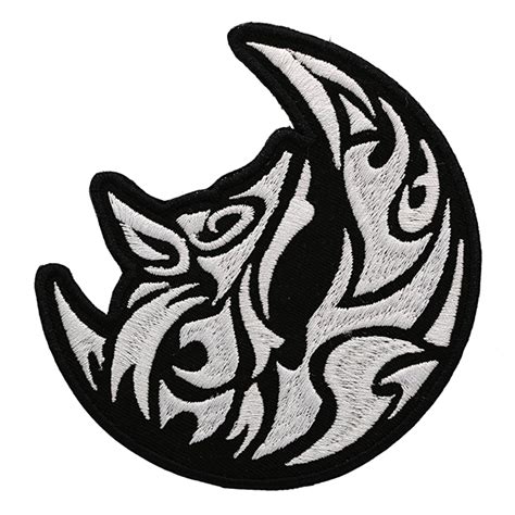 Tribal Wolf And Moon Naked Vest Clipart Best Clipart Best