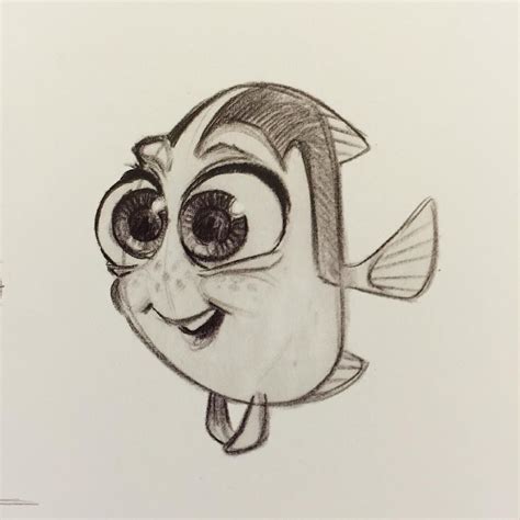 Finding Dory Sketch At Explore Collection Of