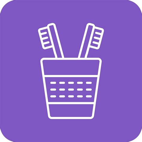 Premium Vector Toothbrushes Icon