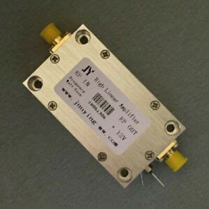 100 1200MHz 1W RF Microwave Broadband High Linear Power Amplifier EBay