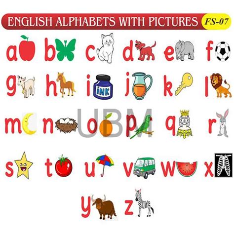 A To Z Alphabet Chart With Pictures Pdf Free Download 60 Off