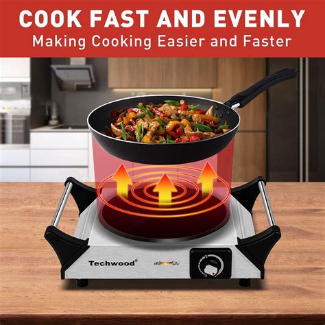 Techwood Hot Plate Portable Electric Stove Review Cooking Appliance World