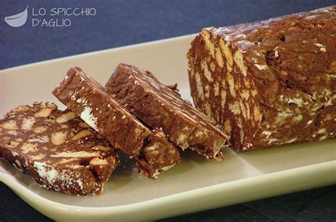 Salame Di Cioccolato Chocolate Salami Recipe Agneseitalianrecipes