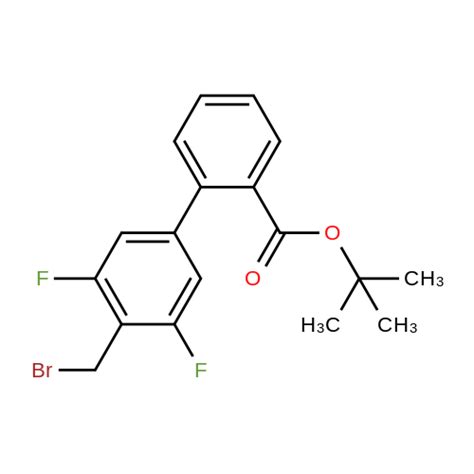 1159826 60 4 Tert Butyl 4 Bromomethyl 3 5 Difluoro 1 1 Biphenyl