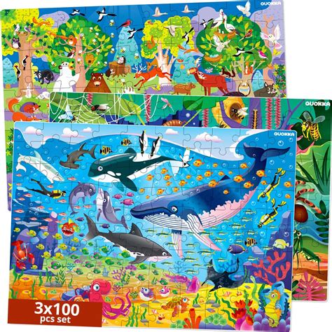 Puzzle Da Pezzi Per Bambini Anni Set Di Puzzle Da