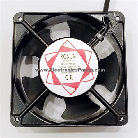 SQNUN DP200A 2123HSL 220 240V 0 14A 120X120X38mm Cabinet Cooling Fan