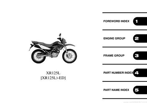 Honda Xr L Service Manual