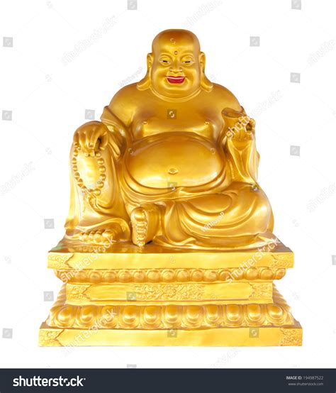 Statue Phra Sangkajai Buddha Isolated Stock Photo 194987522 Shutterstock