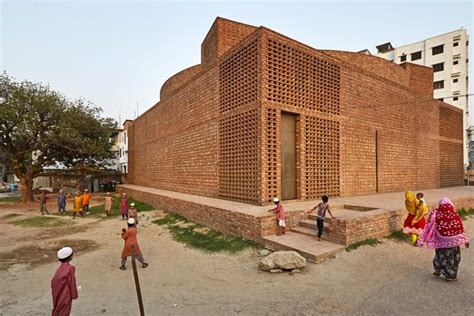 Daylight Filters In Through The Roof And Walls Of Bangladeshi Mosque By