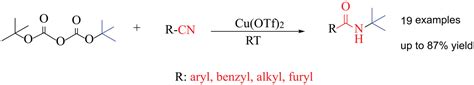 A Convenient Synthesis Of N Tert Butyl Amides By The Reaction Of Di