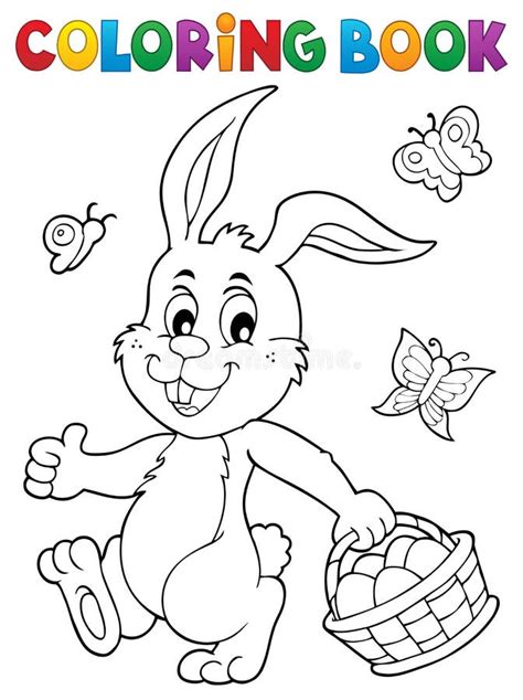 Easter Bunny Colouring Stock Illustrations 535 Easter Bunny Colouring