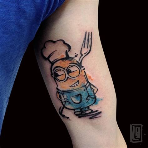 Minion Tattoo By David Cairns Artofit