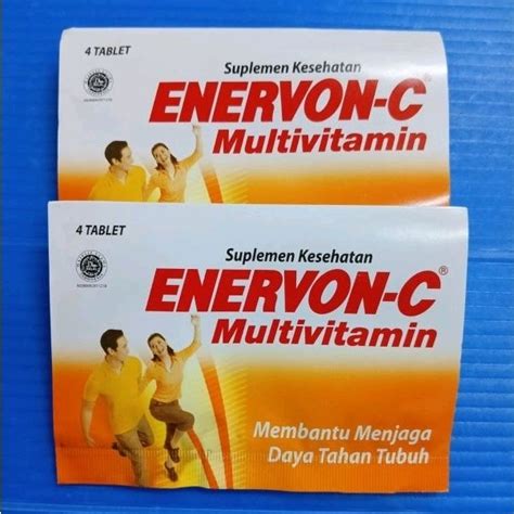 Jual Enervon C Multivitamin Strip Shopee Indonesia