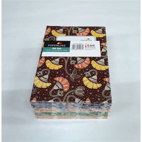 Jual Buku Oktavo A6 Paperline 100 Lembar Isi 5 Buku Shopee Indonesia