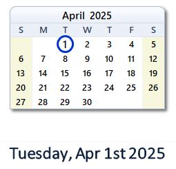 April 2025 Calendar With Holidays Wincalendar Hetti Lanette