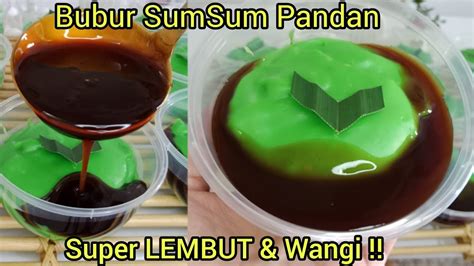 Cara Membuat Bubur Sumsum Pandan Halus Lembut Dan Lumer Hasilnya Super