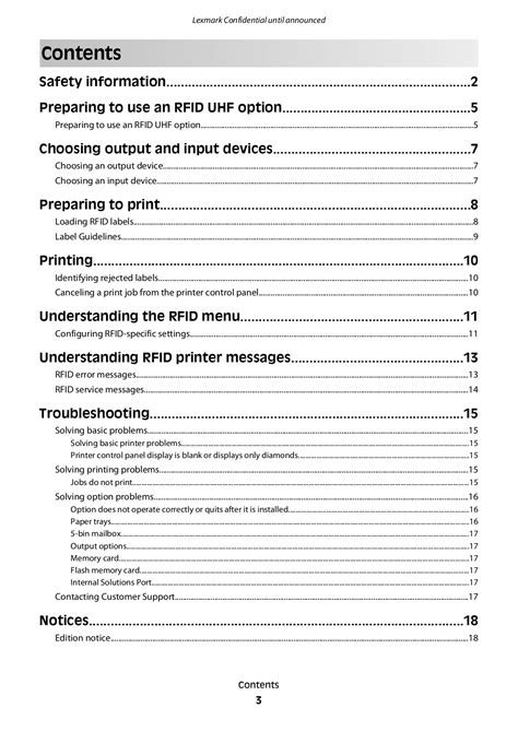 PDF manual for Lexmark Printer T654dn