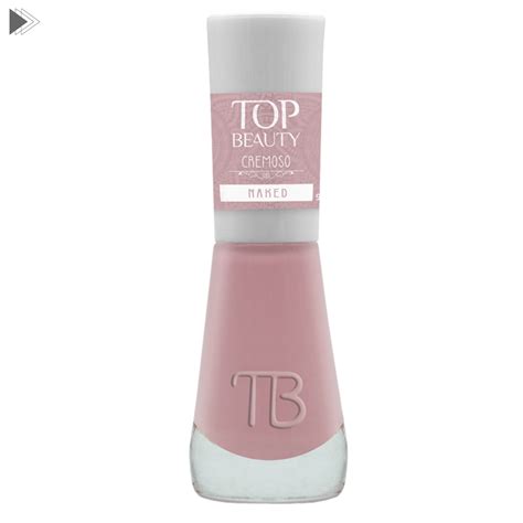 Esmalte Top Beauty NAKED Shopee Brasil