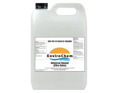 UNIVERSAL CLEANER CITRA SOLVE Natural Degreaser Cleaner EcoMake