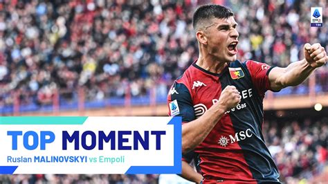 Malinovskyi Is Lethal From Range Top Moment Genoa Empoli Serie A