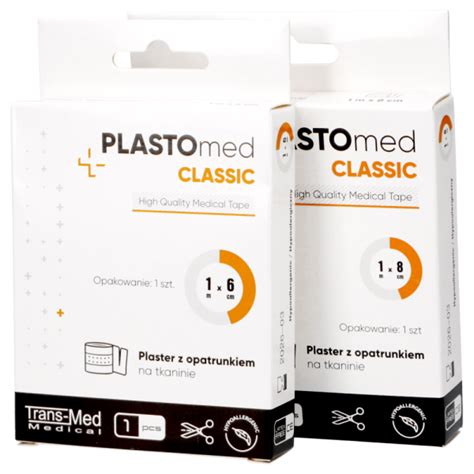 Plaster Opatrunek Tkaninowy Z Wk Adem Ch Onnym Plastomed Classic Cm