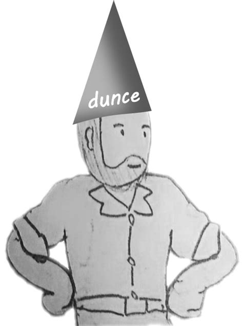 Download Dunce Cartoon Cartoon Clipartkey