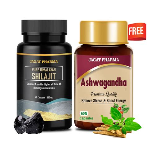 Pure Himalayan Shilajit Capsules Jagat Pharma