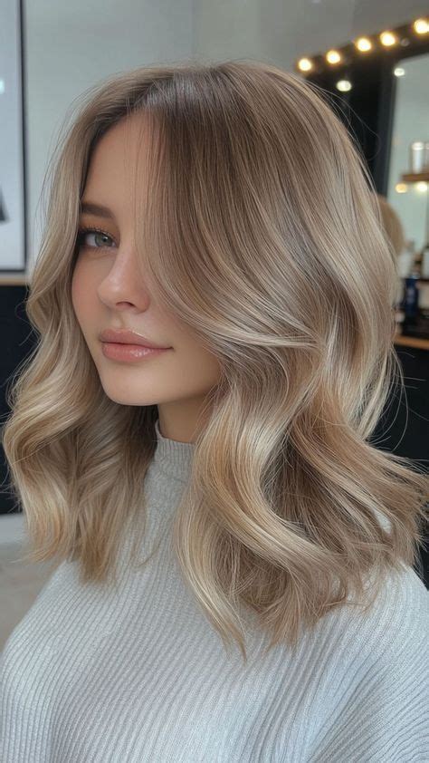Pin by Chloé Meier on Hair in Beige blonde hair Hair highlights Blonde hair with