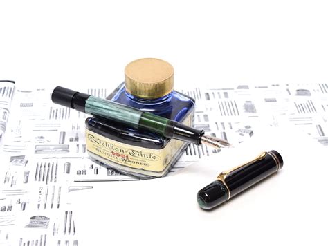 Original Never Used Pelikan Celluloid Ebonite Green