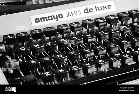 typewriter  desk stock photo alamy