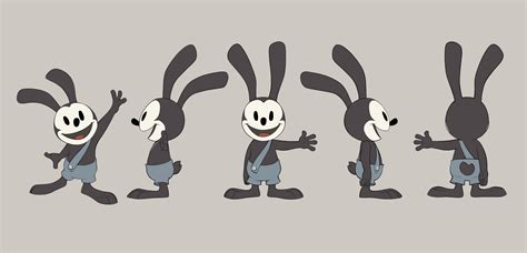 Sylvain Deboissy Oswald The Rabbit Character Design 2013