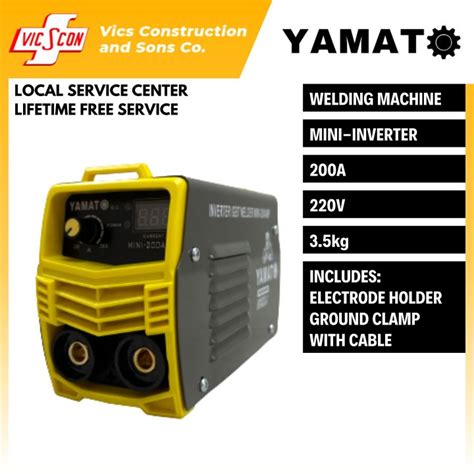 Yamato Mini 200A Digital Inverter IGBT Welding Machine