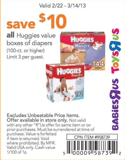 Get 10 Off Huggies Diapers Printable Coupon Huggies Diapers Free Freeprintable Me